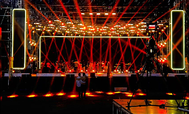 NOWLIT QR-B295 Beam Lights Shine at Stage Event in Nigeria Content