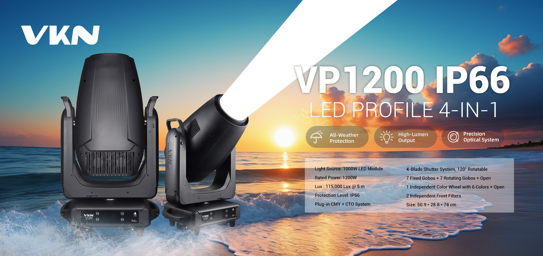 Professional led stage lighting