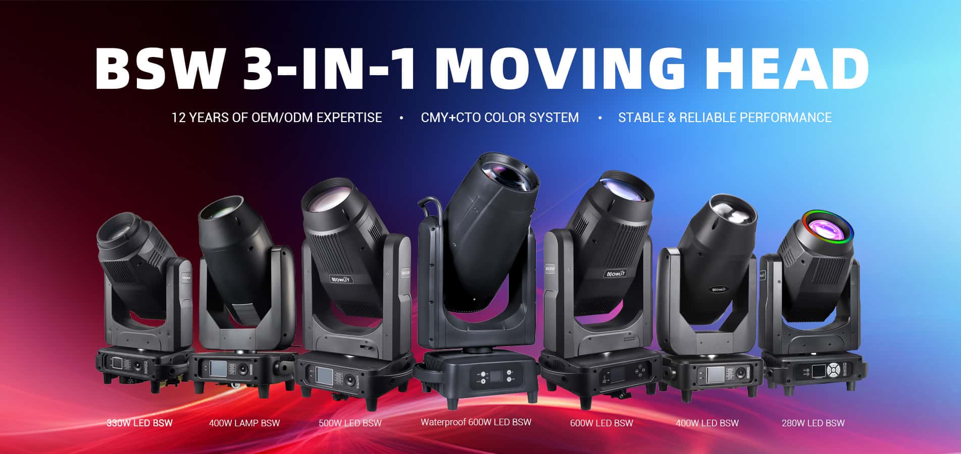 NOWLIT Moving Head Lights
