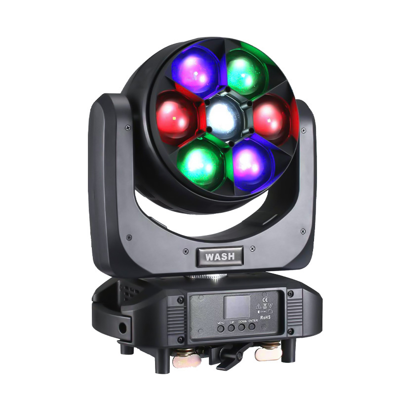 QR-M760B 7x60W RGBW Bee Eye Zoom Moving Head for Events