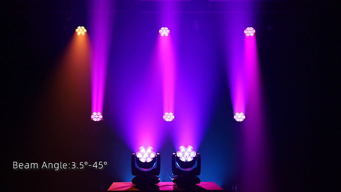 QR-M760B RGBW Pixel Moving Head Light